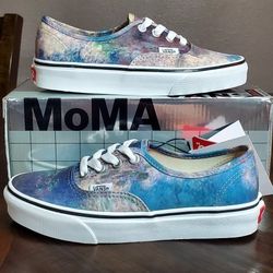 Vans MoMA Authentic Claude Monet Women Size 5, Men Size