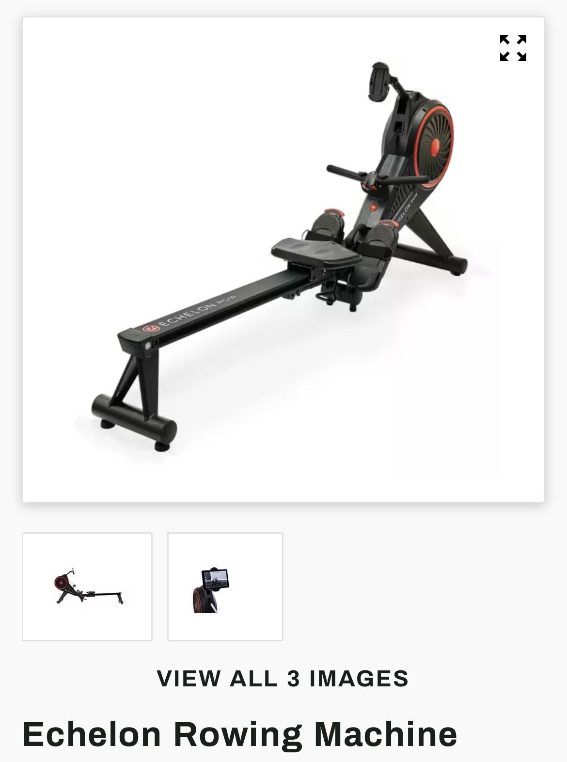Echelon Rowing Machine - Brand New In Box