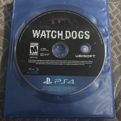 Watch Dogs For PS4