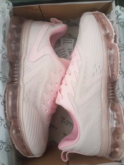 Pink Air Cushion Athletic Sneakers