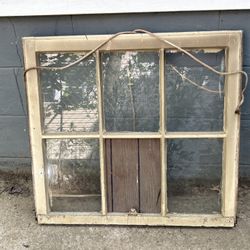 Antique Wooden Window
