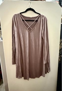 Size large mauve dress