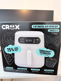 Crux Digital Air Fryer 3 QT