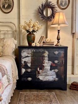 Antique Chest Of Drawers/ Dresser Refinished