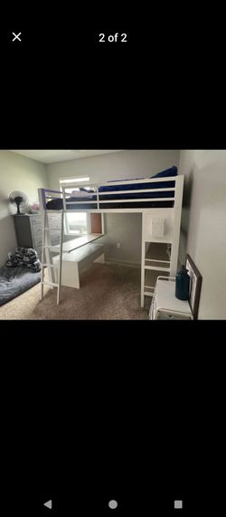 Bunk bed frame metal full size bed