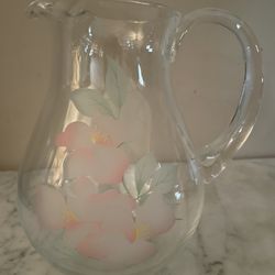 Floral Pitcher