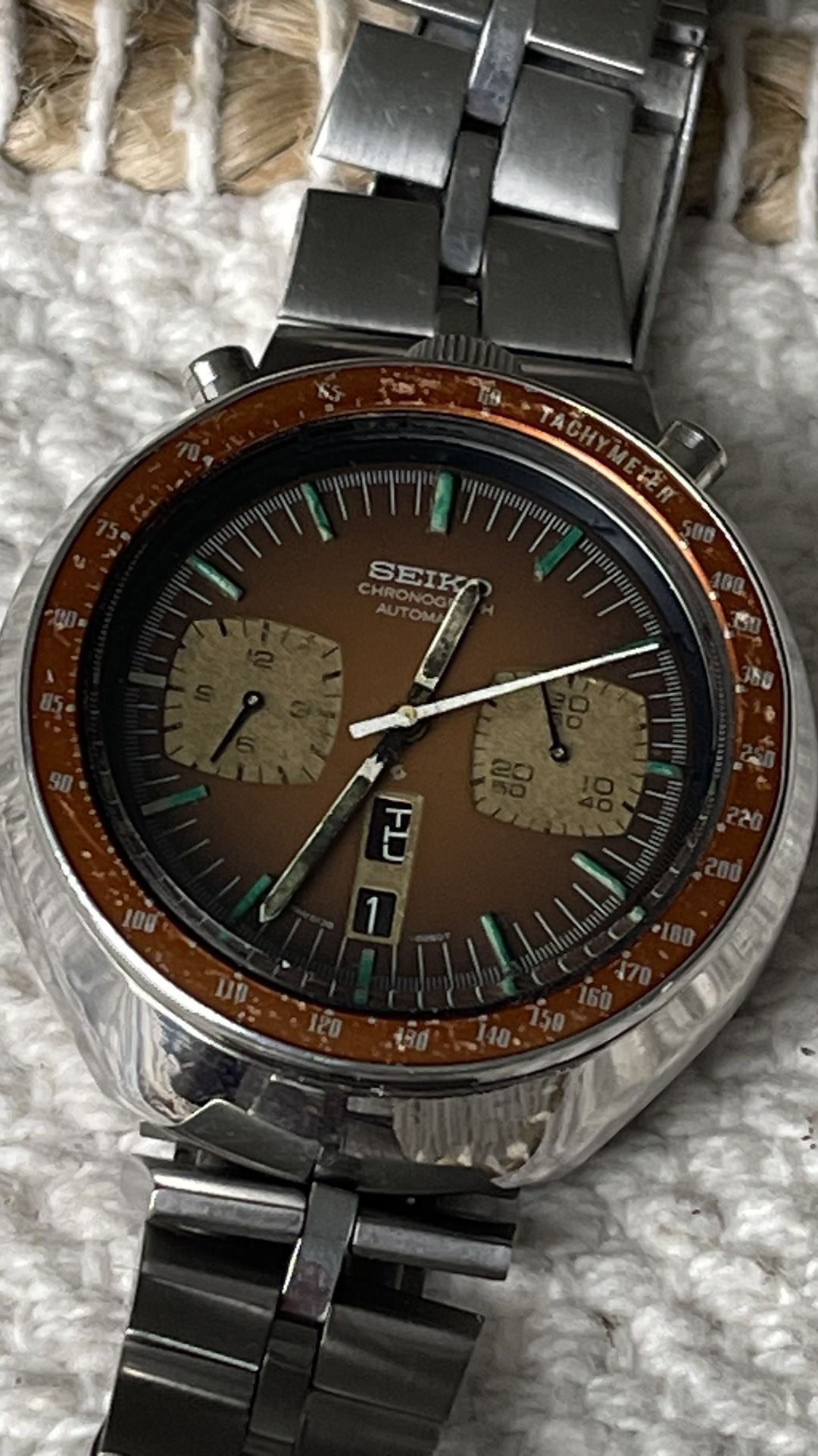 Seiko "Bullhead" Automatic Chronograph Ref. 6138-0060T