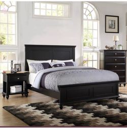 Queen Bed frame not including mattress and box spring
