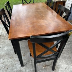 Table And 6 Chairs