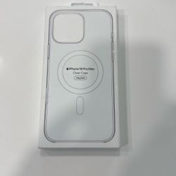 iPhone 16 Pro Max Clear Case Mag Safe 