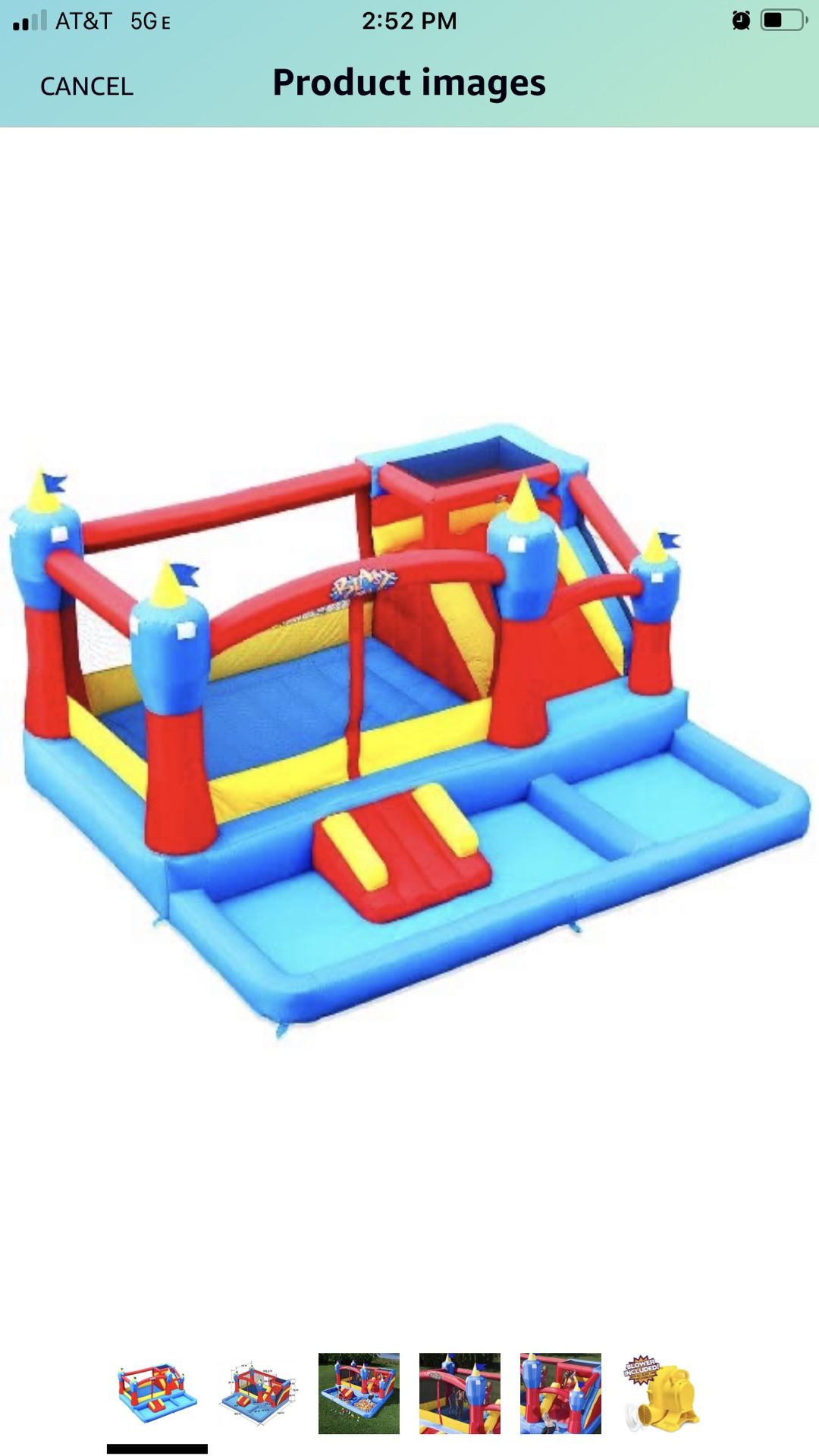 Bouncy Combo Blast Zone Misty Kingdom with Bounce Balls