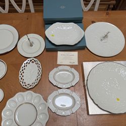 Assorted Vintage Lenox Plates and Platters