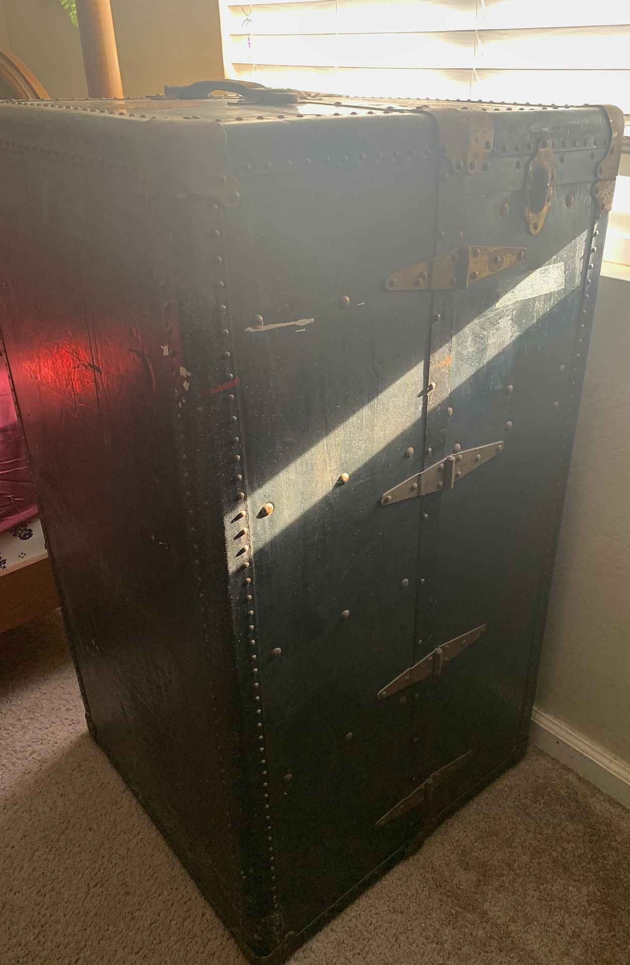 Antique 1920’s Steamer Trunk