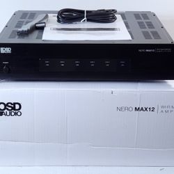 OSD Nero App Control 6x Zones 6x Source 80W Multi Room Amplifier iOS Android, Control4 Driver #775