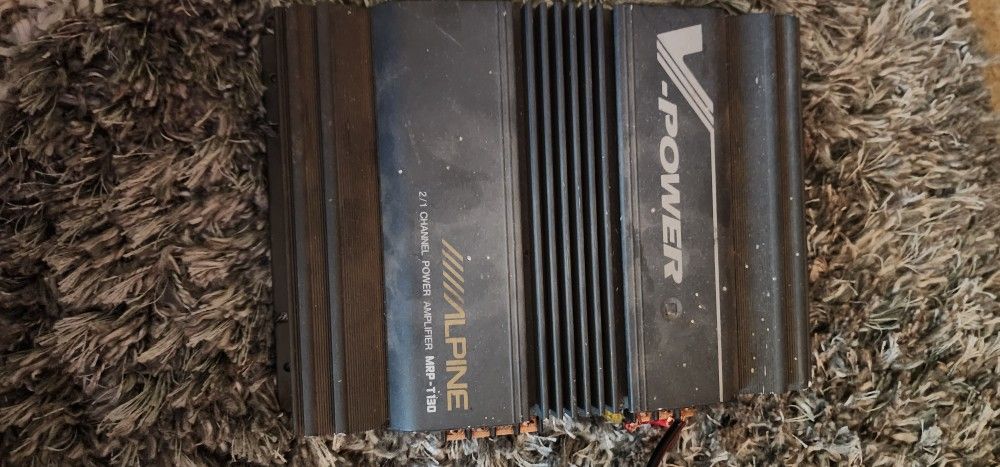Alpine 2 Channel Og Amp