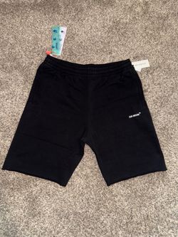 Off White Arrow Pocket Sweatshorts