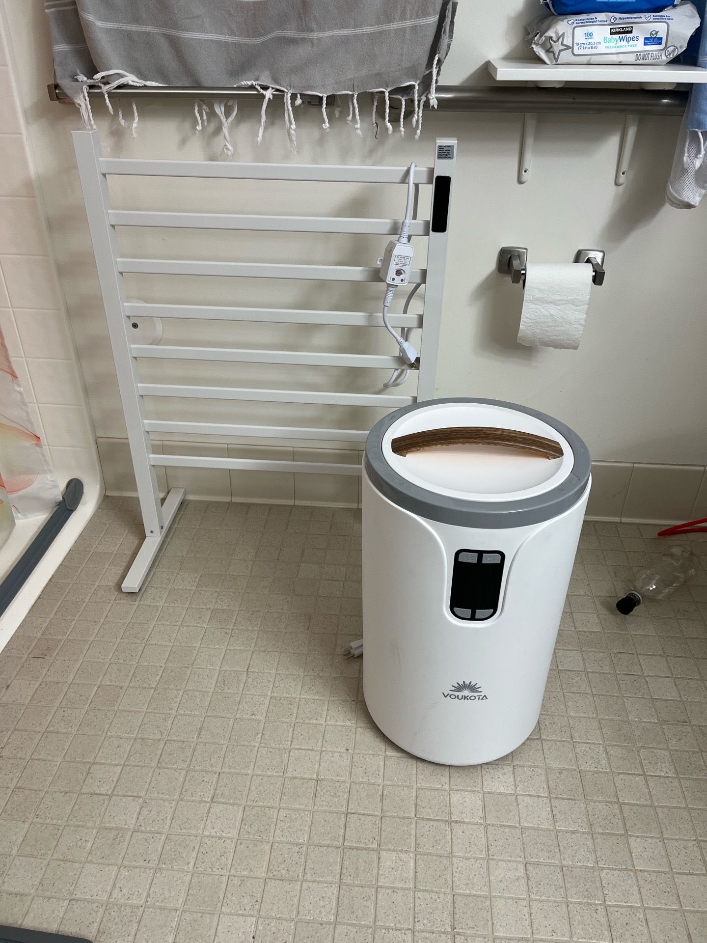 Great Towel Warmers. Two types-both work well.