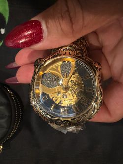 Invicta skull watch