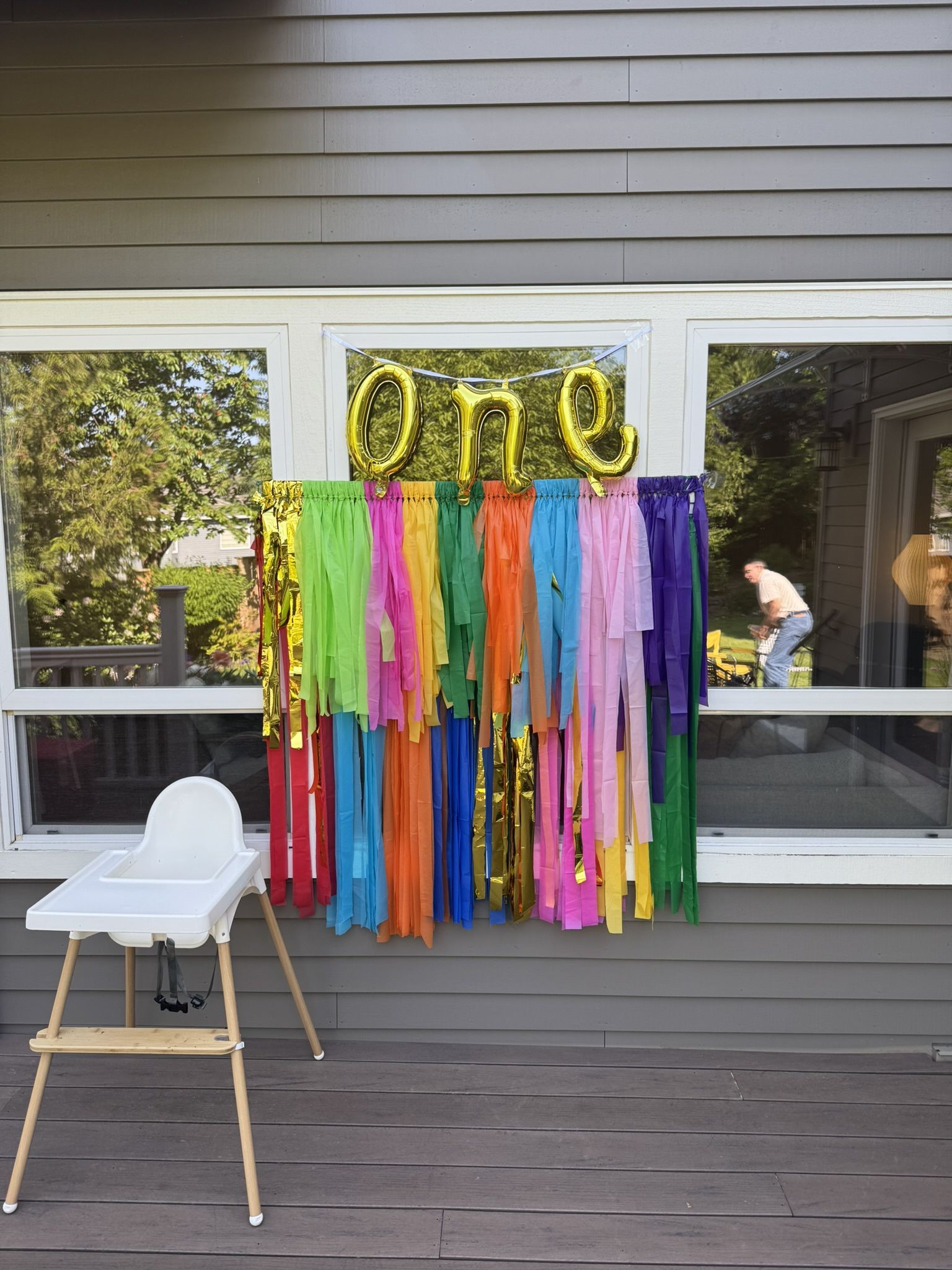 Fiesta Party Fringe Backdrop