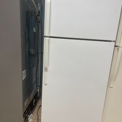 White Fridge And Gas Stove