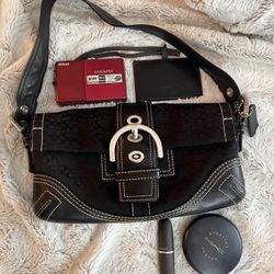 Coach Vintage Y2K Signature Monogram SoHo