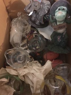 Glass order mints and cups