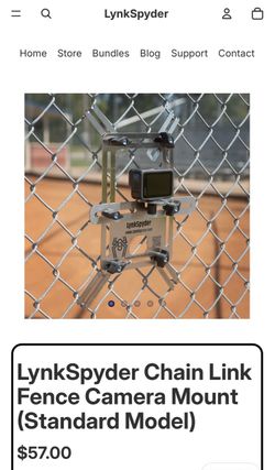 LynkSpyder Chain Link Fence Camera Mount