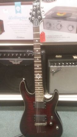 Schecter Diamond series guitar