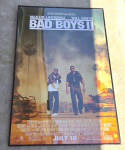 Bad Boys 2 poster.      $25