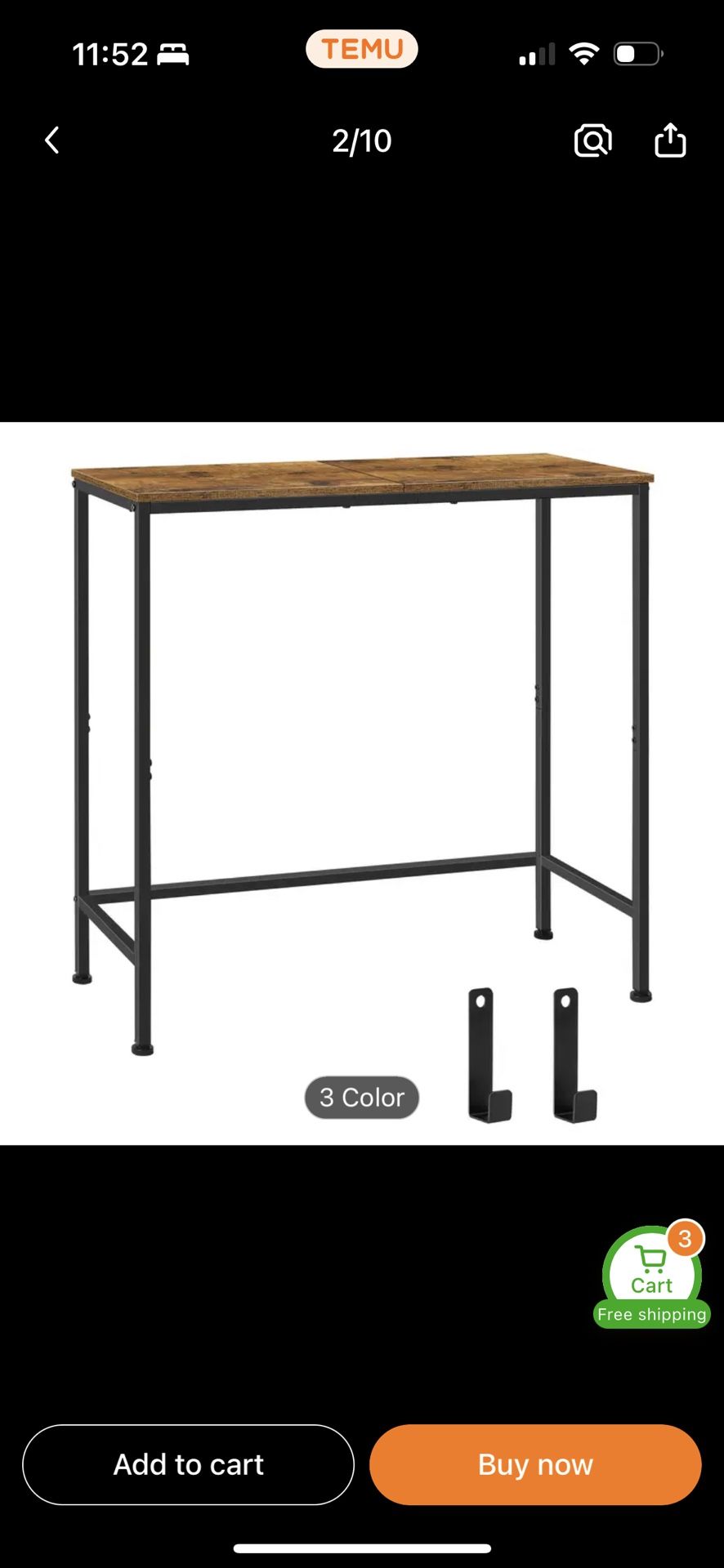 Entrance table