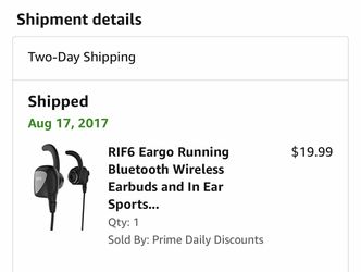 Bluetooth wireless earbuds- new in box