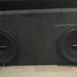  280 Obo 12 In Rockford Fosgate 4ftx16inch Box 