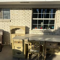 Antique Italian Proventional Girls Furniture 