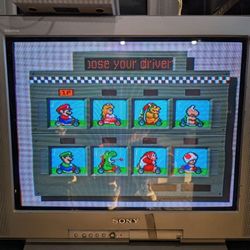 Sony Trinitron 24 inch Flat Screen CRT TV - Kv-24fv10