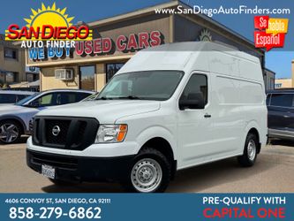 2020 Nissan NV Cargo NV2500 HD High Roof V6 S,Rack, Cabinets,