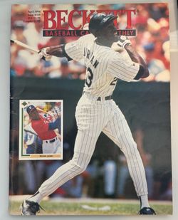1994 April Beckett Baseball Card Magazine Issue #109 - Michael Jordan