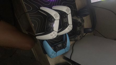PlayStation five controllers