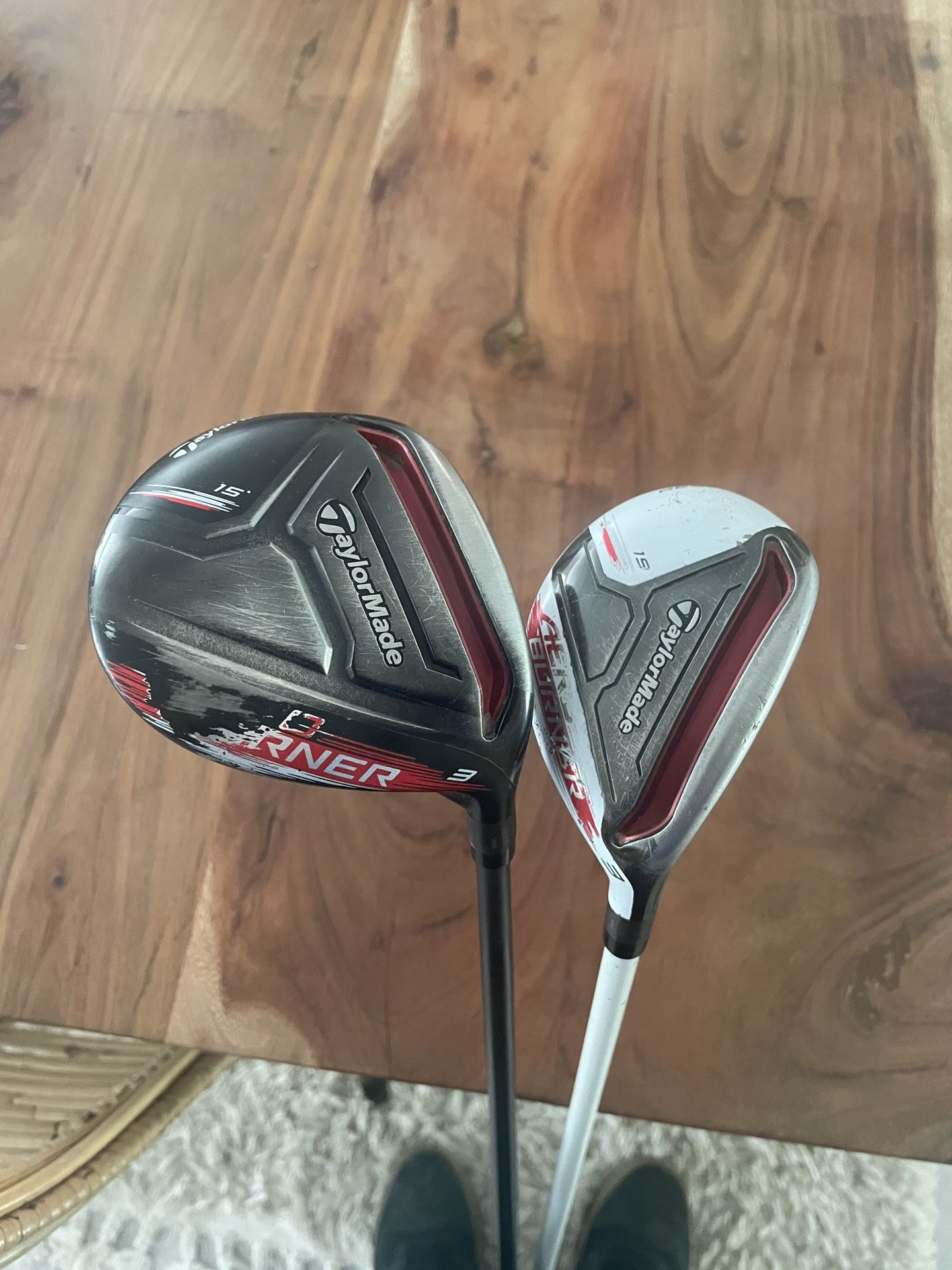 Taylormade Aeroburner 3 wood And 3 Hybrid