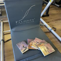 Fluidity Barre Exerciser W 5 DVDs ball