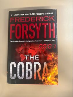 Frederick Forsyth The Cobra Thriller Suspense Hardcover w/ Dust Jacket 2010