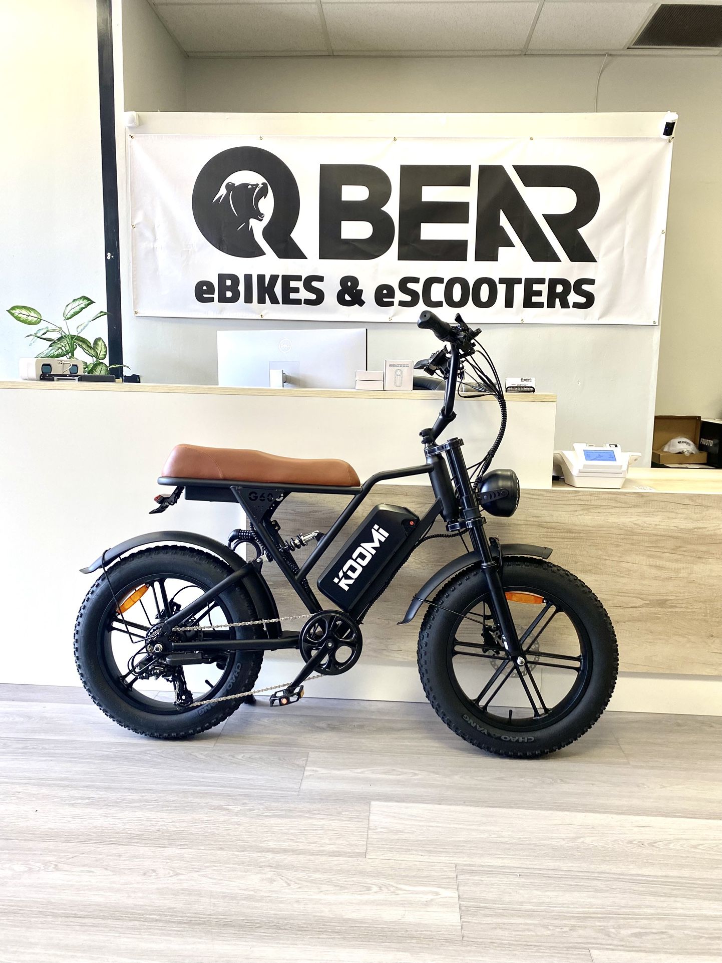 G60 Moped Ebike Retro Color Long Range @Riverside E-bike Store CA 92507