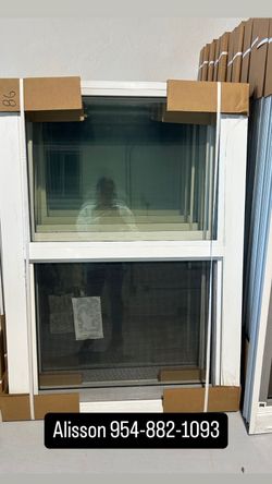 Impact Windows / Single Hung / Clear Glass 