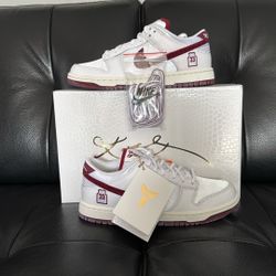 KOBE X NIKE DUNK LOW PROTRO "TEAM WHITE"