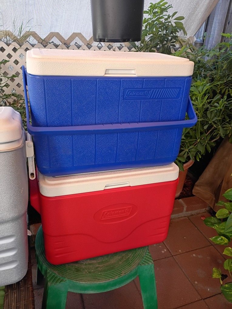 Two Small Coolers (Read Description)