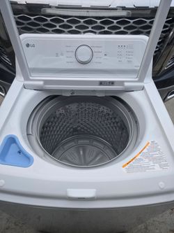 Washer Like New! Great working Condition! LG! Extra Large Capacity! White or Black! Fully Works, Delivery Available, 30 day Replacement Warranty! Refr