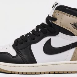 Brand New Women's Jordan 1 High OG "Latte". Size 8.5. With Box & Extra Laces 