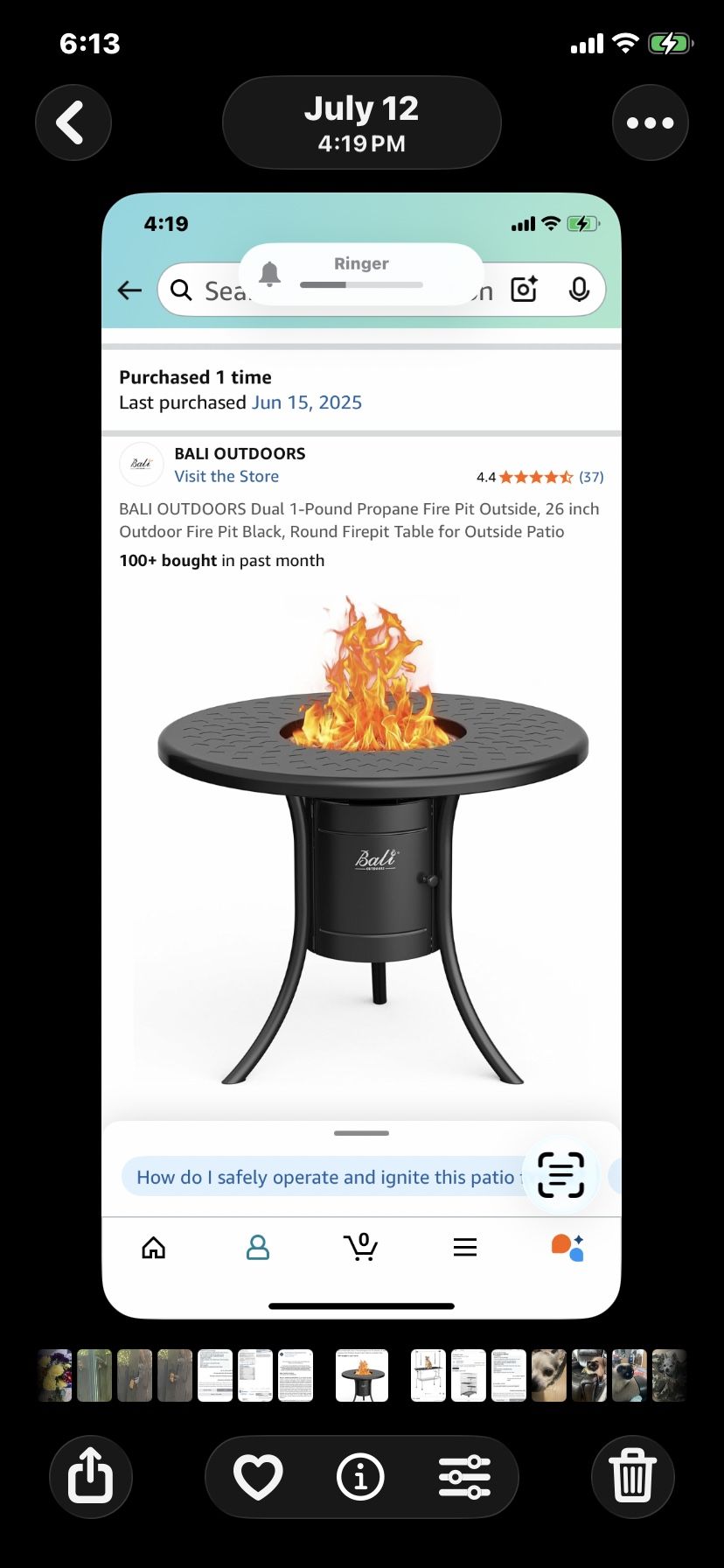 Fire Pit/new In Box
