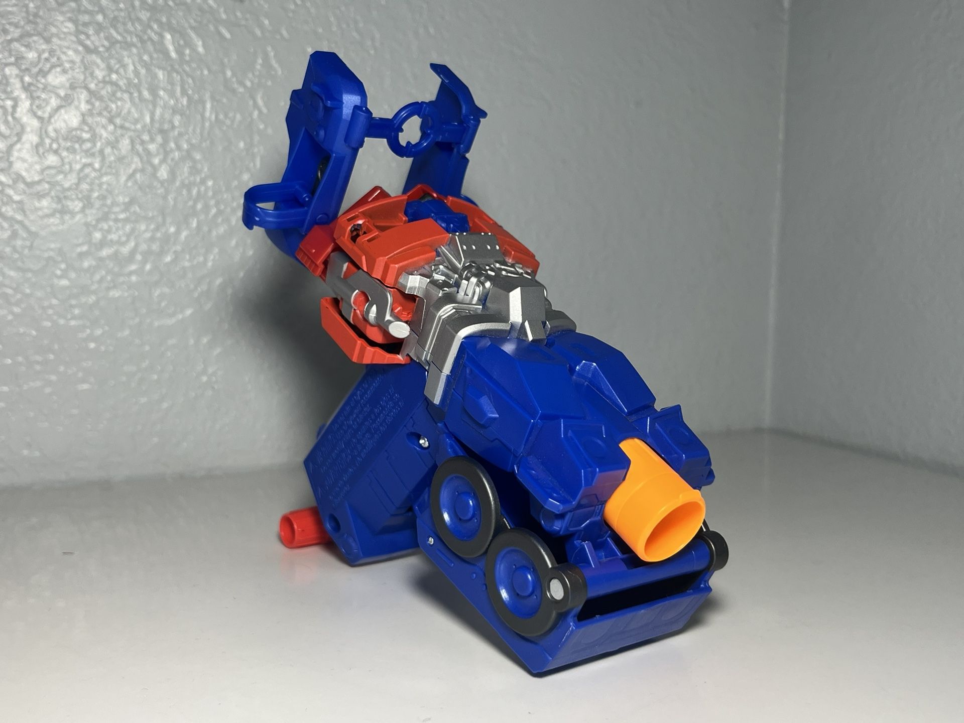 NERF Transformers Toys Rise of The Beasts 2-in-1 Optimus Prime Blaster