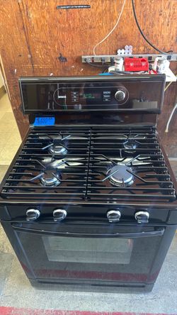 Bosch Black Gas Range Stove