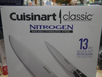 Cuisinart Nitrogen Infused W Block Set (13-Piece) C77TRN-15SH NEW. F(contact info removed)9
